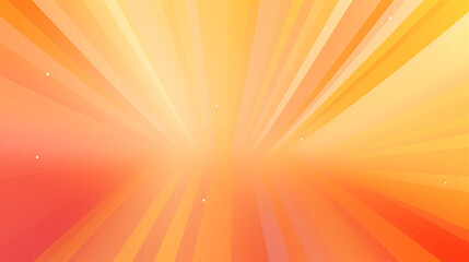 Obraz premium Vibrant Orange Sunburst Background with Central Glow