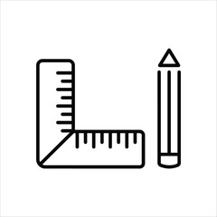 Ruler  icon editable stock vector icon