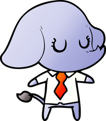 cute cartoon elephant