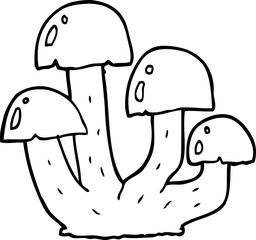 cartoon mushroom