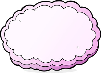 cartoon decorative cloud