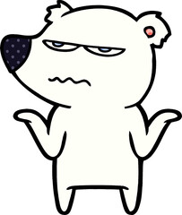 polar bear cartoon