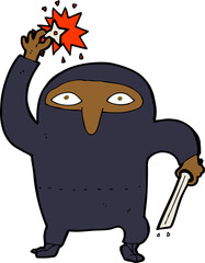 cartoon ninja