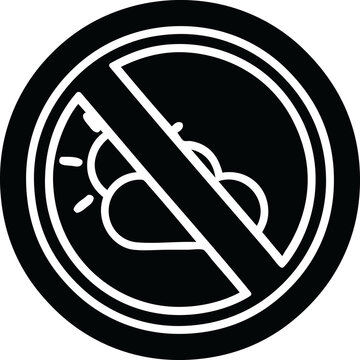 recommend clip art: no weather icon symbol