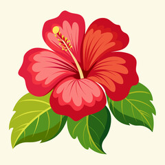 hibiscus vector design 