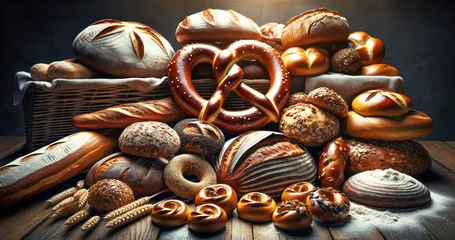 Foto auf Leinwand German bread © Comofoto