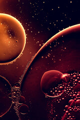 abstract fizzy drink, liquid background - 775870014