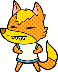 fox cartoon character