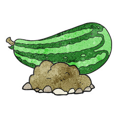 freehand drawn texture cartoon marrow