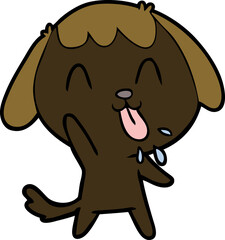 cute cartoon dog