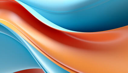 Abstract background colored stains and waves of liquid glossy paint	