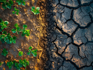 Regenerative Agriculture: Parched Earth vs. Fertile Soil