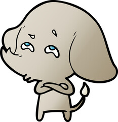 cartoon elephant remembering