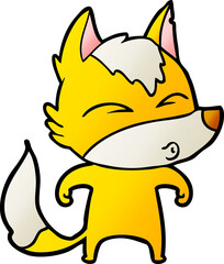 fox cartoon character