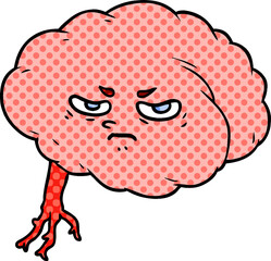cartoon brain