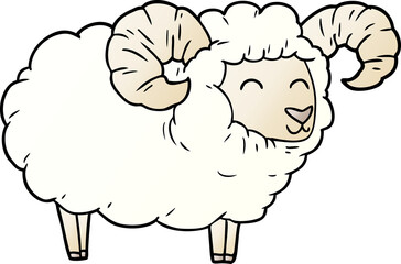 cartoon ram