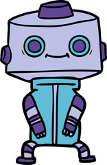 cartoon robot