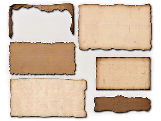 set vintage paper scraps pieces junk journal