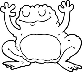 cartoon frog