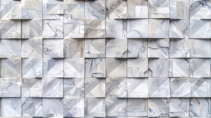 Detailed shot of marble blocks forming a wall. Great for architectural backgrounds