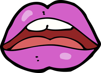 halloween mouth cartoon symbol