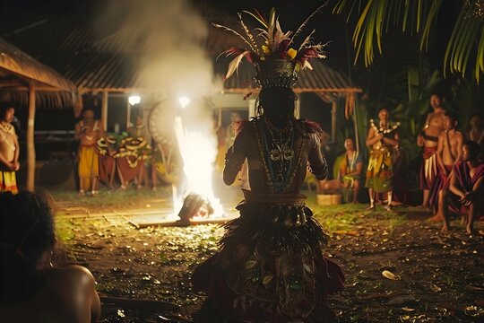 Indian god statue, a colorful piece of religious art 