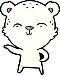 polar bear cartoon