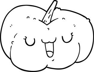cartoon pumpkin