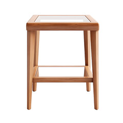 illustration of Side table, Isolated on transparent PNG background, Generative ai