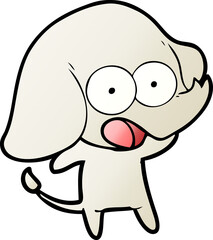 cute cartoon elephant