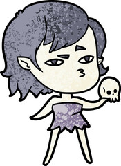 cartoon vampire girl