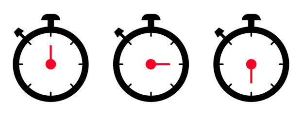 Naklejka premium stopwatch icon