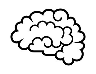 outline brain icon