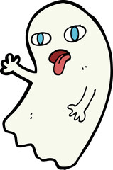 funny cartoon ghost