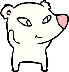 polar bear cartoon
