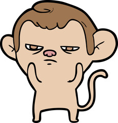 cartoon monkey