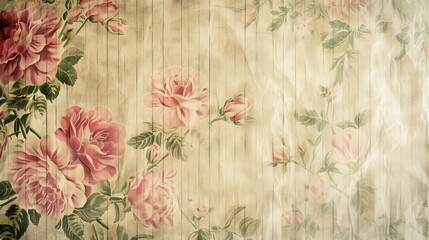 A floral texture with striped patterns, offering a natural and romantic background for wedding or lifestyle banners