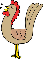cartoon rooster