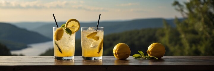 Legendary Lynchburg Lemonade Cocktail - obrazy, fototapety, plakaty