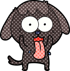 cute cartoon dog