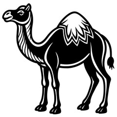 simple camel vector design 