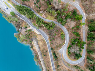 drone street of swiss