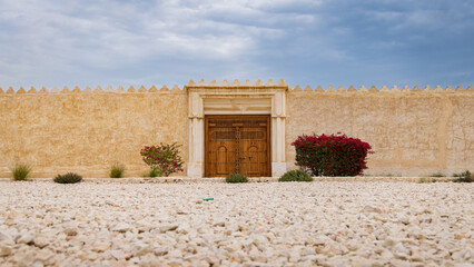 entrance to the fort