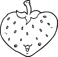 cartoon strawberry