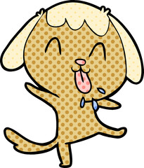 cute cartoon dog