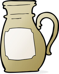 cartoon jug