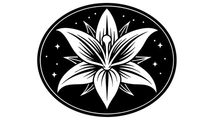 a-picture-of--a--Flower-logo-icon vector illustration