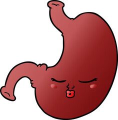 cartoon stomach