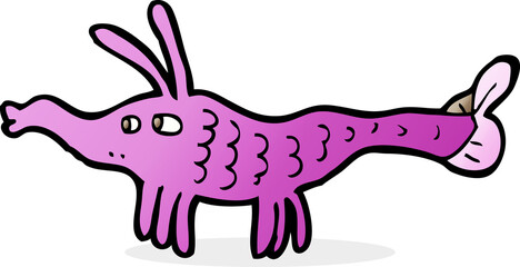 cartoon shrimp