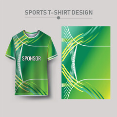 Sports jersey and background Design